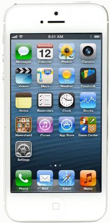 Смартфон Apple iPhone 5 32Gb White & Silver - Ефремов