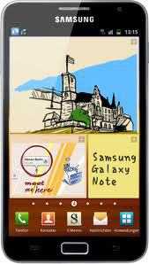 Смартфон Samsung Galaxy Note GT-N7000 Blue - Ефремов