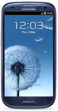Смартфон Samsung Galaxy S3 GT-I9300 16Gb Pebble blue - Ефремов